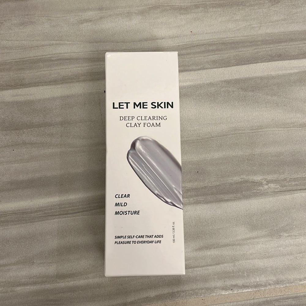 Let Me Skin Deep Clearing Clay Foam - NIB - Bundle for savings!! 100 ml